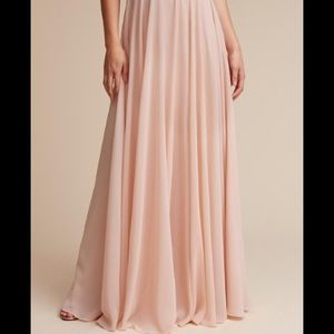 BHLDN Blush Hampton Skirt